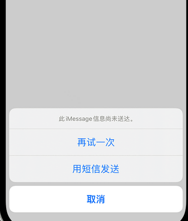 普陀apple维修iPhone上无法正常发送iMessage信息