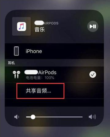 普陀苹果14音频维修点分享iPhone14音频共享设置方法 