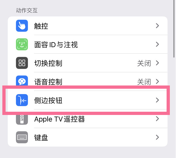 普陀苹果14维修店分享iPhone14 Plus侧键双击下载功能关闭方法 